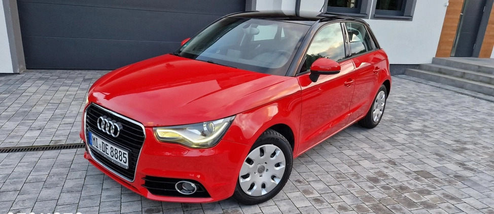 Audi A1 cena 35900 przebieg: 152000, rok produkcji 2013 z Nowy Dwór Gdański małe 121